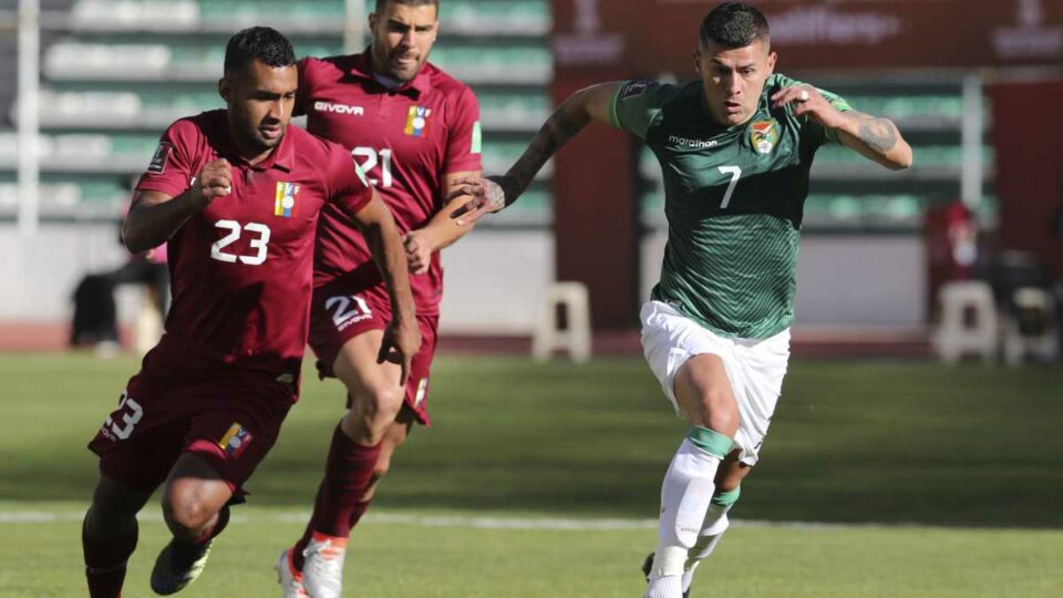 Pronósticos deportivos Eliminatorias Qatar 2022: Venezuela vs Bolivia