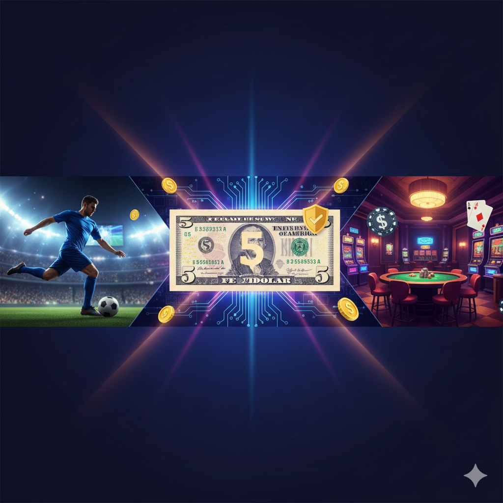 apuestas deposito minimo 5 dolares